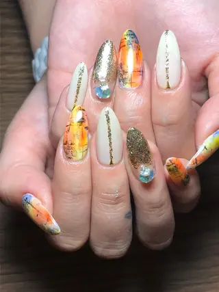 ロング ネイル Iwasaki Maiのマツエク・マツパデザイン