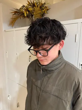 パーマ メンズ AYAKA ／メンズ/四条烏丸/のヘアスタイル