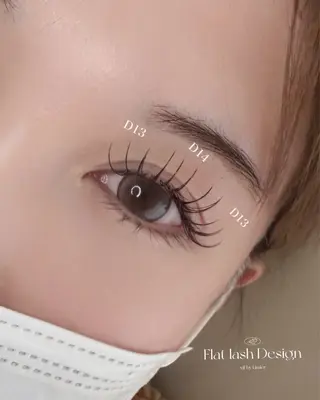 マツエク・マツパ vif mikuのマツエク・マツパデザイン