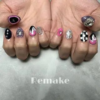 ネイル Giypsē所属・Runa ☽のネイルデザイン