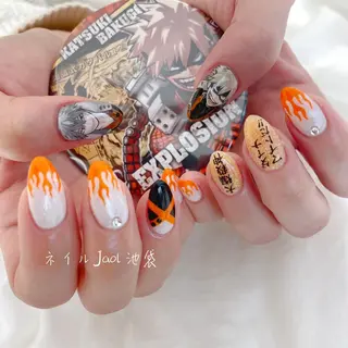 ミディアム nail jaol池袋店所属・ネイルJaol 池袋のネイルデザイン