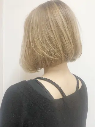 ショート カラー ショートボブ縮毛矯正 髪質改善のプロ山道潤のヘアスタイル