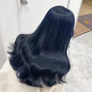 カラー ブリーチなし透明感 ×縮毛矯正🤍ユウのヘアスタイル