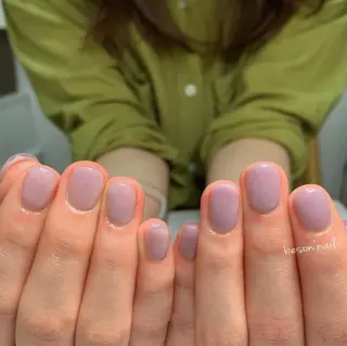 ネイル 𝐅𝐢𝐢【本町/ ネイル】Miho💜のネイルデザイン