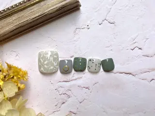 ネイル ネイルPetit Ribbonのネイルデザイン