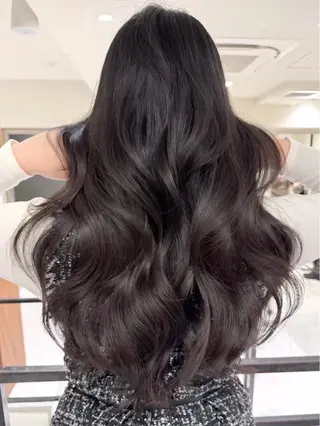 ロング カラー 大森 陽向のヘアスタイル