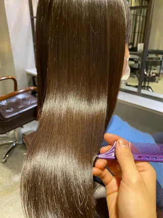 セミロング カラー amie蒲田西口所属・🫧褒められ艶髪🫧 Minamiのヘアスタイル