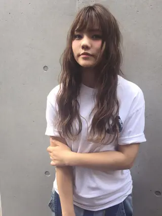 ロング HOODS hair salon所属・透明感カラー🌿ボブ ✨飛田　ケイのヘアスタイル