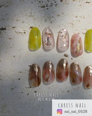 ネイル caress  nail カレスネイル　代々木上原所属・カレスネイル さいのネイルデザイン