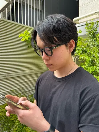 ショート パーマ メンズ 吉田一輝 外国人パーマのヘアスタイル