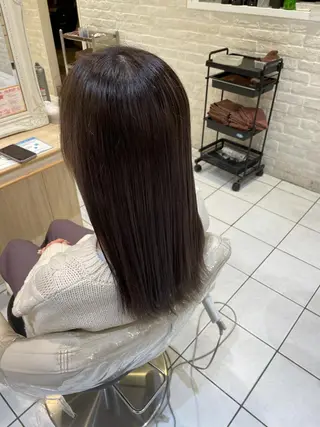 セミロング ✨パーマ×ハイトーン Futo✨のヘアスタイル