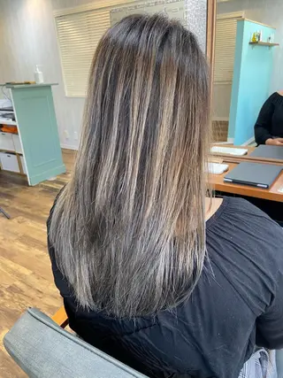 セミロング TELA HAIR 南柏店のヘアスタイル