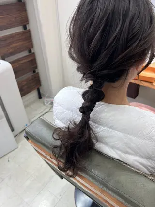 ロング ヘアアレンジ 山室 敬義のヘアスタイル