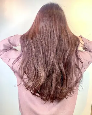 ロング カラー N° aria 三軒茶屋のヘアスタイル