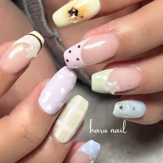 ネイル haru nail所属・harunail Shionのネイルデザイン