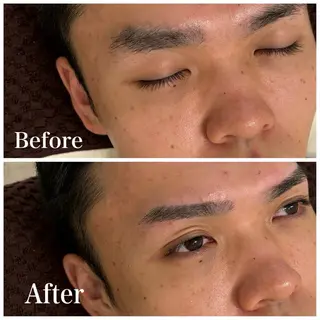 メンズ アイブロウ 眉毛サロンOMEN’S栄店所属・メンズ眉毛オーメンズ NATSUKIの眉毛・アイブロウイメージ