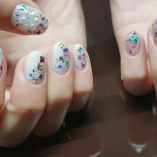 ショート ネイル クロキ 。のネイルデザイン