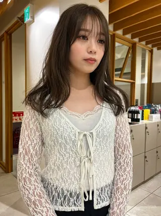 セミロング カラー miwa Yuma /メンズパーマのヘアスタイル