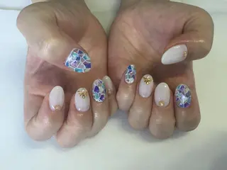 ネイル 💎🐰 saki. m 🐰💎のネイルデザイン