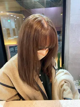 カラー 艶感透明感カラー🤍 hinaのヘアスタイル