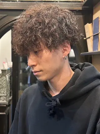 ミディアム メンズ ヒロ銀座ヘアーサロン西口店所属・佐々木 斗磨のヘアスタイル
