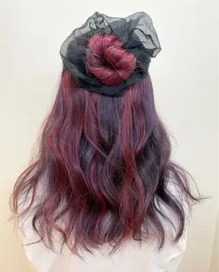 カラー 小濵 美月のヘアスタイル