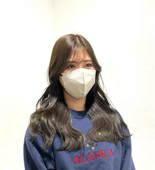 ロング カラー レイヤー/透明感 カラー🌿KANTAのヘアスタイル