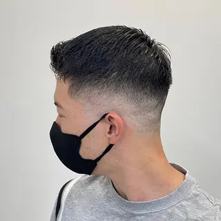 ショート カラー パーマ ヘアアレンジ メンズ キッズ ネイル マツエク・マツパ アイブロウ メンズ専門/パーマ/ フェード/みづきのヘアスタイル