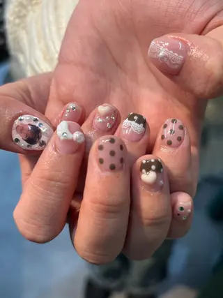 ネイル ニコネイル下北沢店所属・miyu ˚ ༘ ೀのネイルデザイン