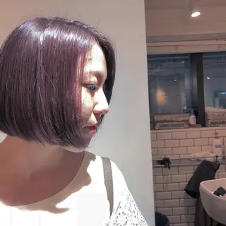 ミディアム 🌸ハイトーン 新田　廉 🌸のヘアスタイル