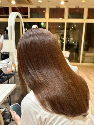 ロング カラー 小島 瑚白のヘアスタイル