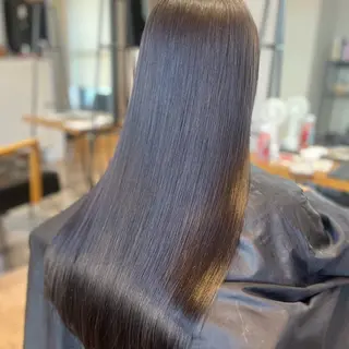 ロング 🌻韓国風ヘア🌻 ✨🌷ナナコ🌷のヘアスタイル