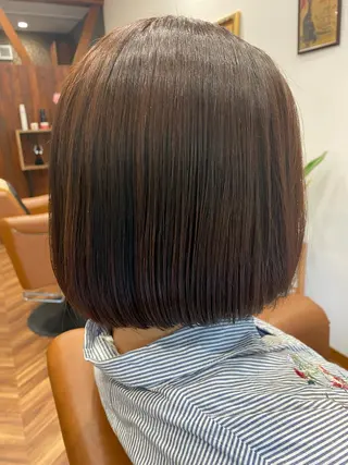 ミディアム gatto  nero所属・【似合わせカット 】🦋岩崎 美保🐾のヘアスタイル