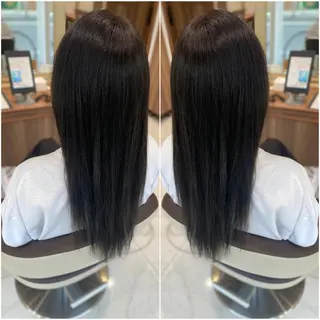 ロング カラー 全席個室　暖色カラー Zina松園優香🌸のヘアスタイル