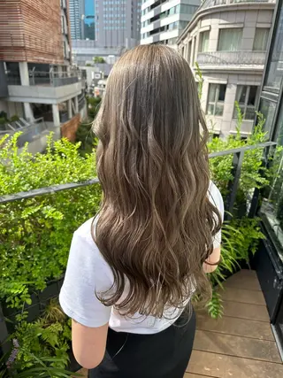 ロング カラー 櫛部洸貴/ メンズ、ヘットスパのヘアスタイル