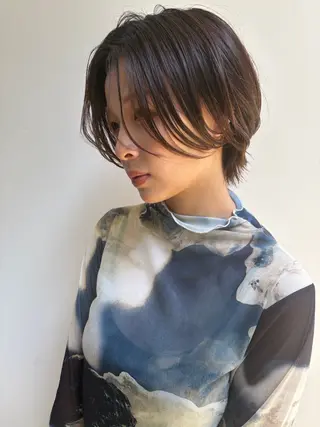 ショート カラー 天王寺美容室/カット モデル募集/miiaのヘアスタイル