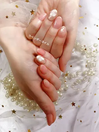 ネイル ラベンダー💖日暮里 ルル💖ネイルのネイルデザイン