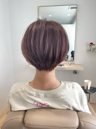 ショート カラー 森 海のヘアスタイル