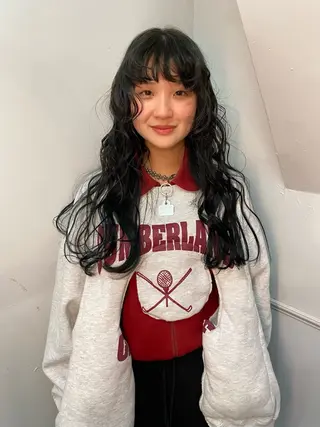 ロング カラー land所属・透明感カラー/レイヤ ー🌙Honokaのヘアスタイル