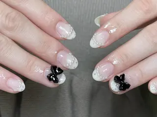 ネイル ki🍒🍒 ki ツルツルネイルのネイルデザイン