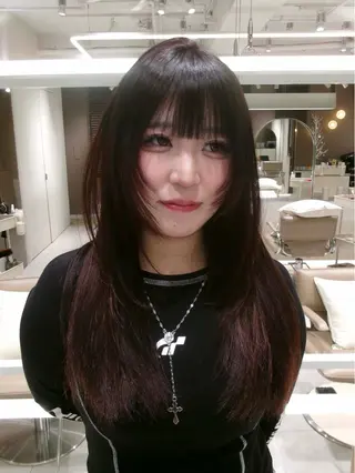 セミロング カラー 乃天 ﾉｱのヘアスタイル