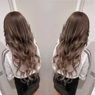 ミディアム カラー 🔥ハイトーンカラー ギャルNAOKI🔥のヘアスタイル