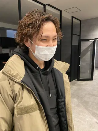 パーマ メンズ MIES amane(アマネ)のヘアスタイル