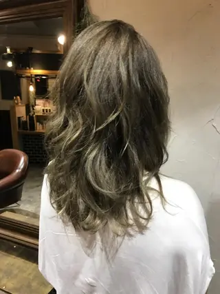 ロング カラー familiar BOND所属・佐々木陸斗 ショート&メンズのヘアスタイル