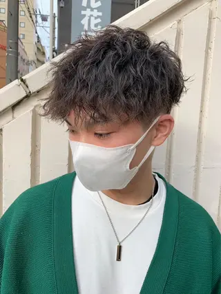 メンズ メンズサロンLOSS所属・新潟メンズ/縮毛矯正 パーマ/mizukiのヘアスタイル