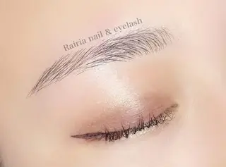アイブロウ Rairia nail & eyelash所属・Rairia🎀 eyelashのマツエク・マツパデザイン