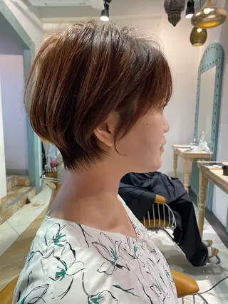 ショート カラー ショート、ボブの達人 東康介✨のヘアスタイル