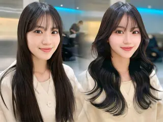 ロング カラー ブリなしWカラー✨️ 髪質改善【タケル】のヘアスタイル