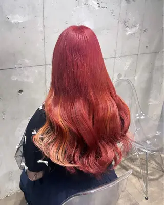 ロング IS所属・横浜美容室/透明感 カラー/レイヤーのヘアスタイル