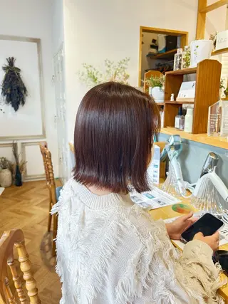 ショート カラー merc.🌿✨ いとうりかのヘアスタイル